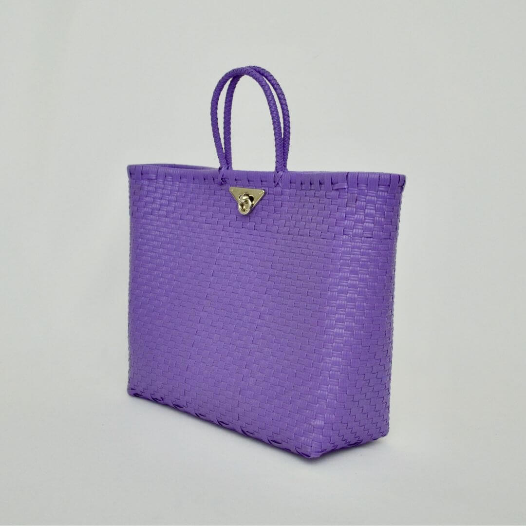 Tote artesanal Grande Especial broche - Bolsa Artesanal Mx