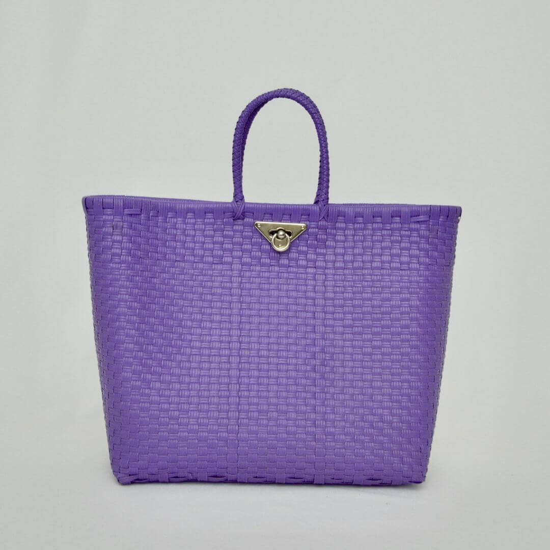 Tote artesanal Grande Especial broche - Bolsa Artesanal Mx