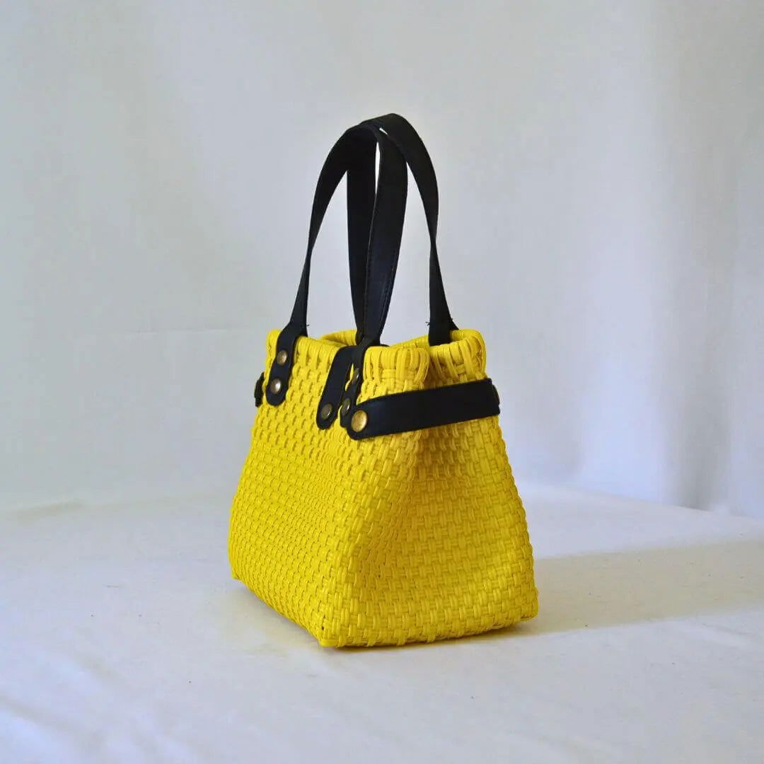 Tote mediano piel broche - Bolsa Artesanal Mx