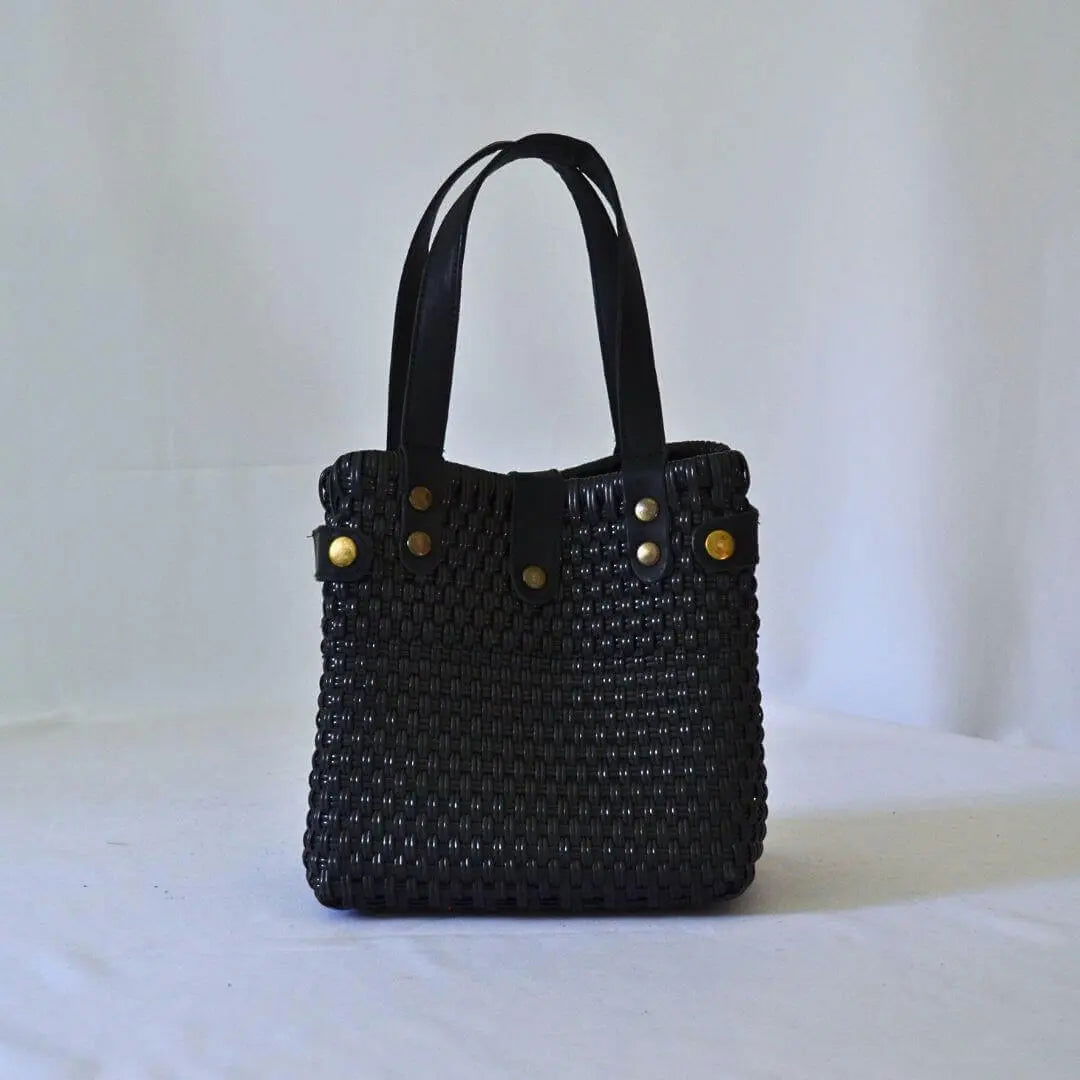 Tote mediano piel broche - Bolsa Artesanal Mx