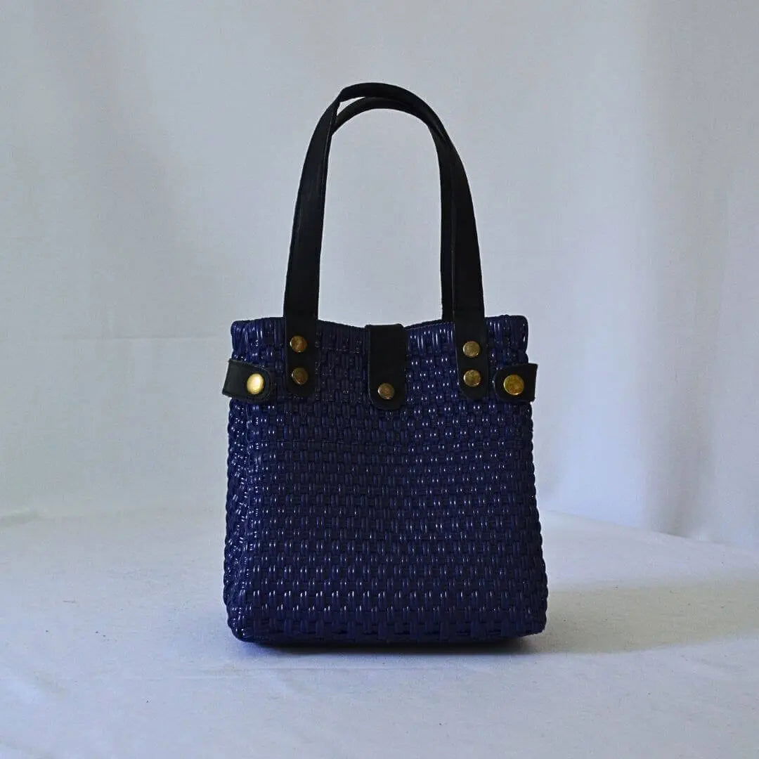 Tote mediano piel broche - Bolsa Artesanal Mx