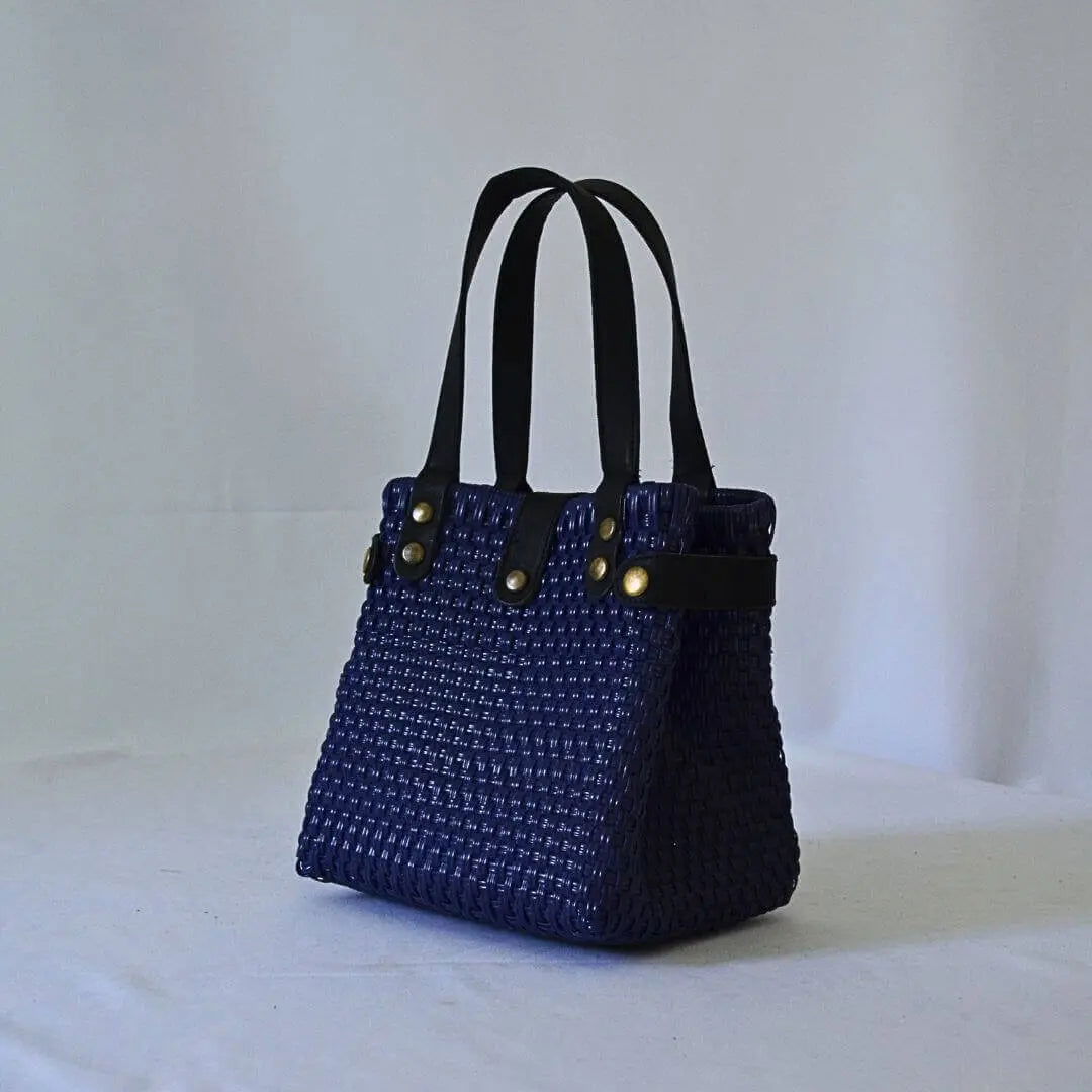 Tote mediano piel broche - Bolsa Artesanal Mx