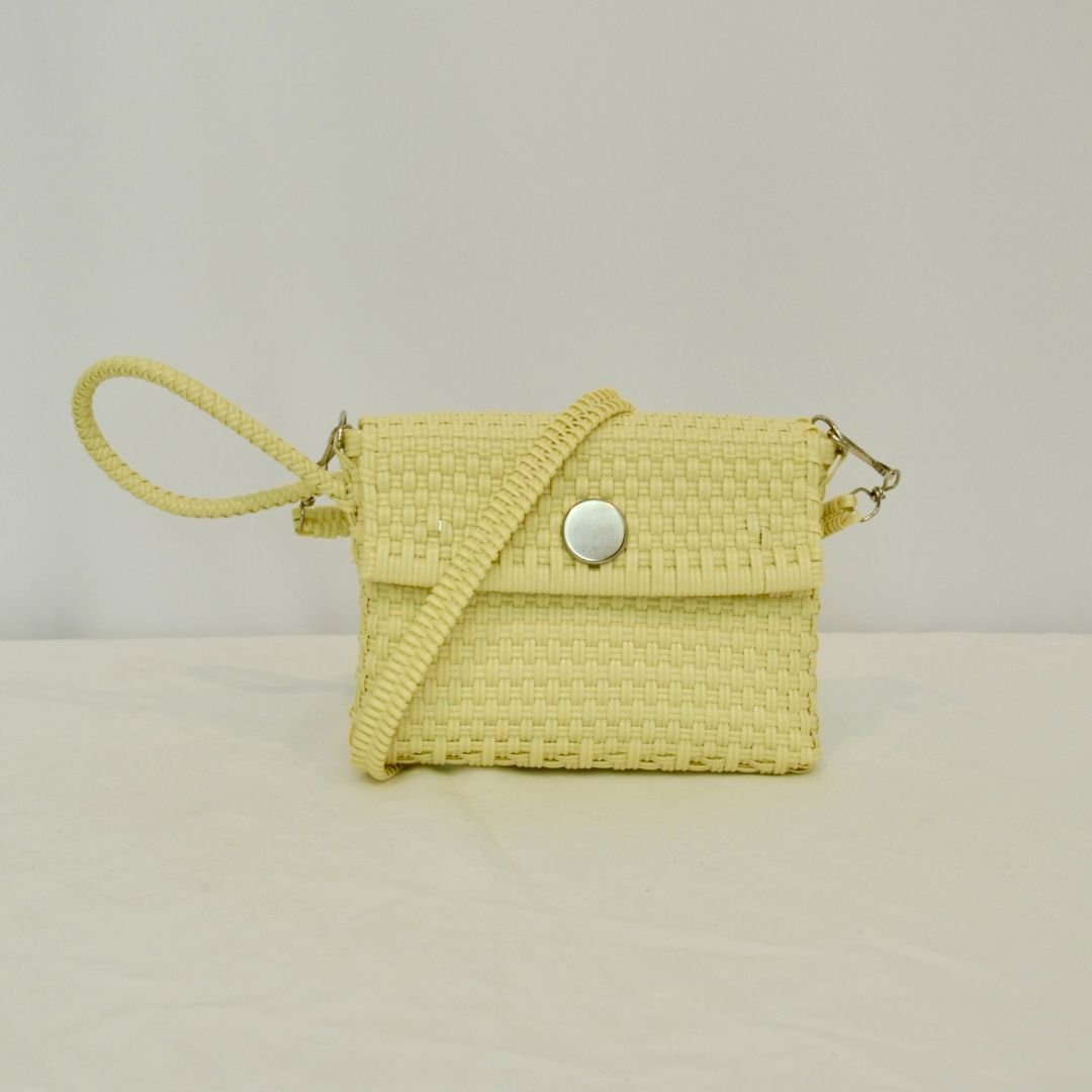 Clutch artesanal con correa - Bolsa Artesanal Mx