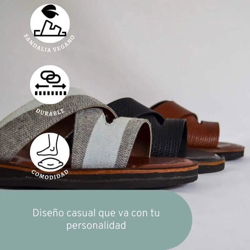 Sandalias para hombre - Bolsa Artesanal Mx