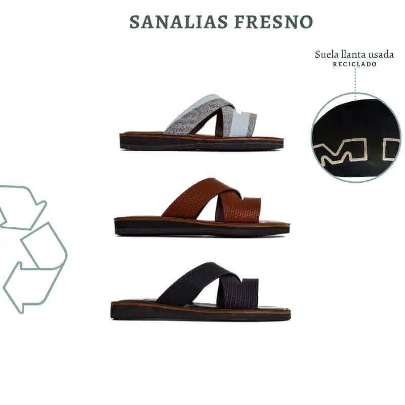 Sandalias para hombre - Bolsa Artesanal Mx