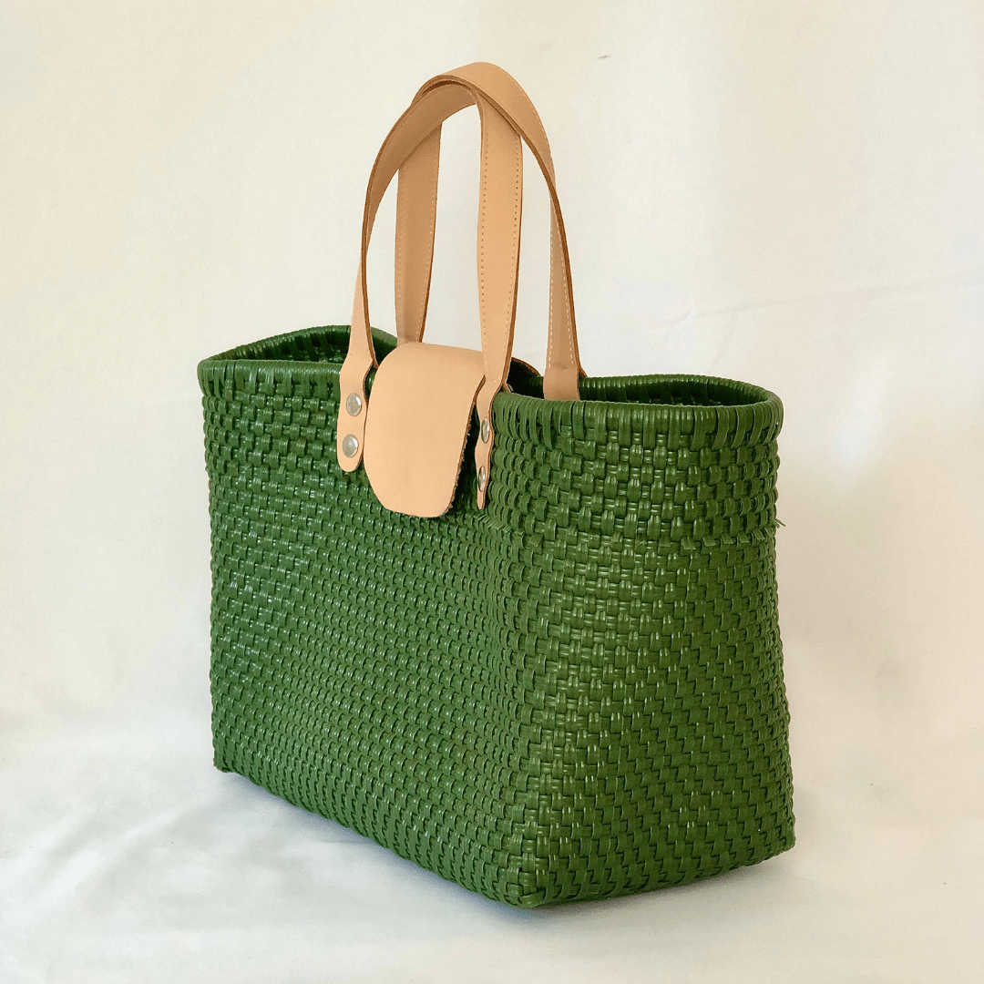 Tote bag grande piel - Bolsa Artesanal Mx