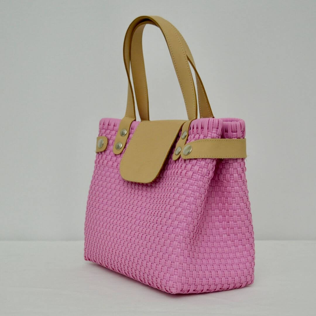 Tote bag Rosa - Bolsa Artesanal Mx
